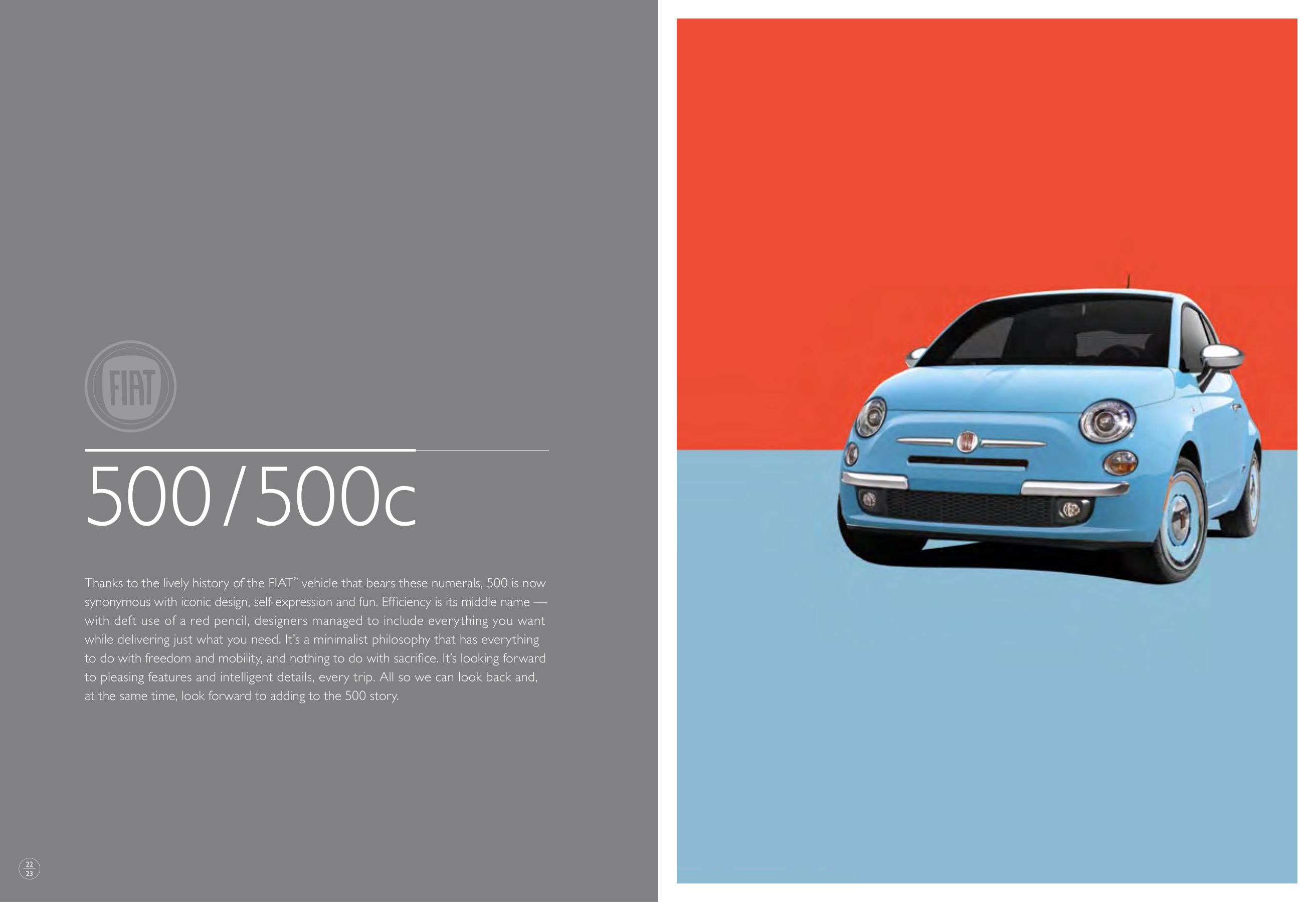 2016 Fiat 500 Brochure Page 11
